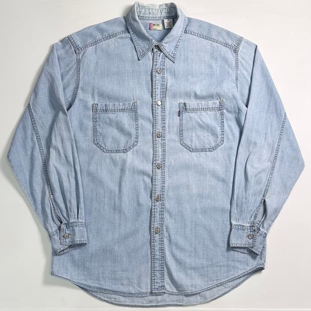 리바이스 투포켓 데님 셔츠 