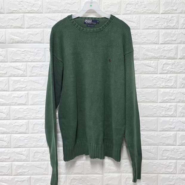택포_ 폴로 랄프로렌 그린 니트 L