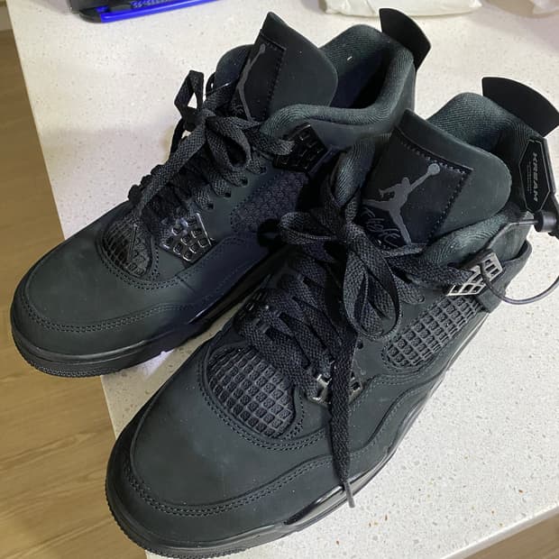 조던4 블랙캣 2025 270->275 사이즈 교환