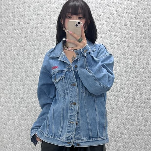 캐나다 올드스쿨 빈티지 레트로 트러커 데님자켓 M C11054