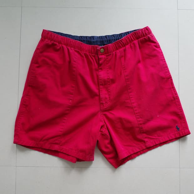 폴로 90s 올드 아카이브 프렙스터 레드 L