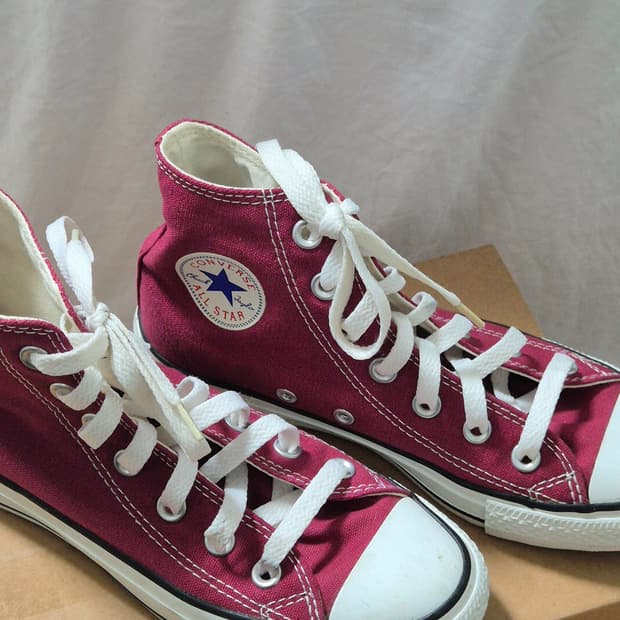 컨버스 하이 버건디 225