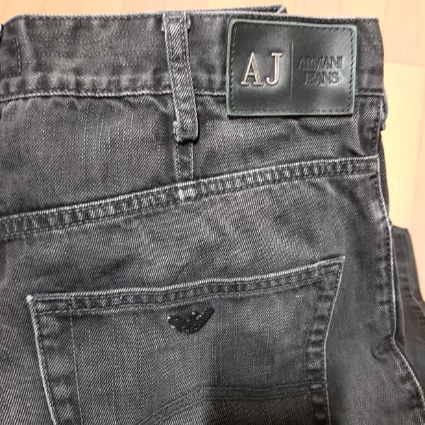 32 / 아르마니 진/ 흑청데님 / 420-330