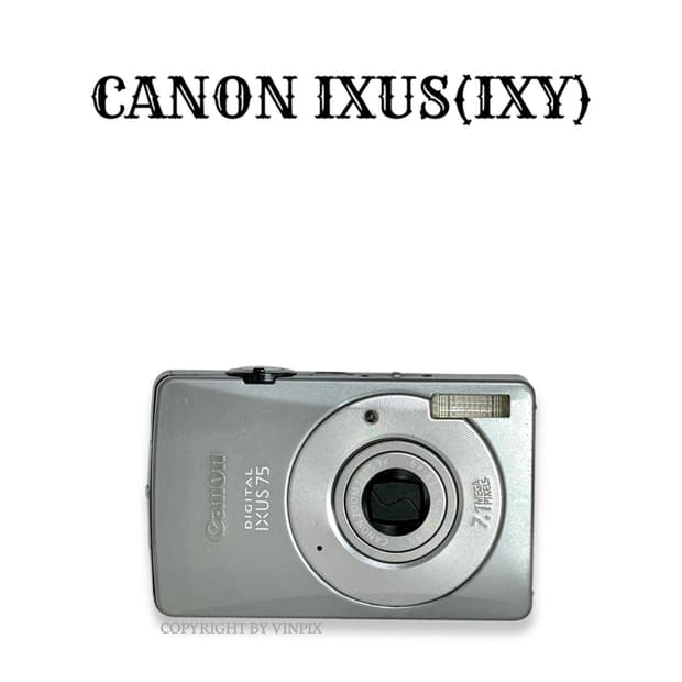 |유우시디카📷| 캐논 익서스 75(ixus 75) 디지털 카메라 디카