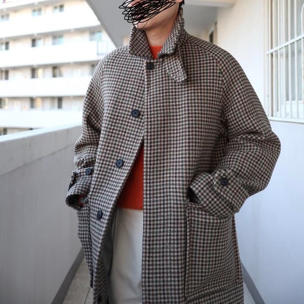 히스헤지스 테이크아이비 드레익스 맛 발마칸 코트