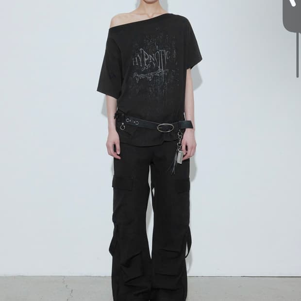 보헤미안서울) Hypnotic Boatneck T BK F