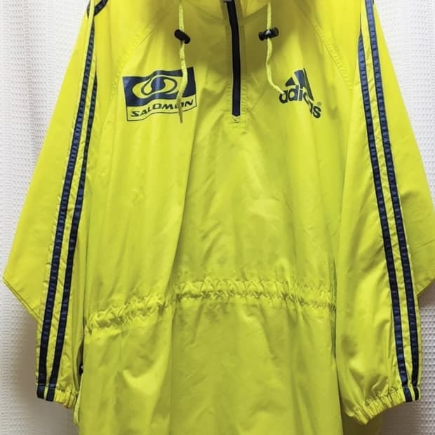 살로몬X아디다스 콜라보 레인코트 M