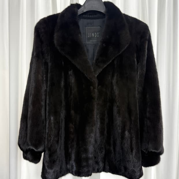 SAGA Jindo mink coat 