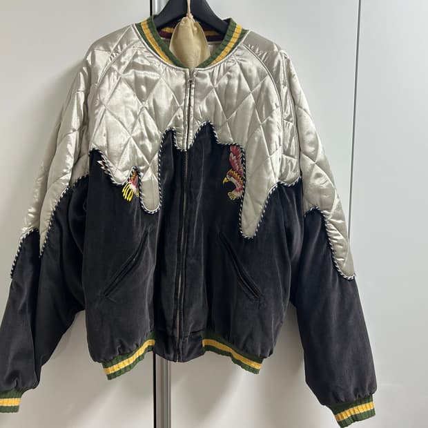 캐피탈 봄버 자켓3사이즈