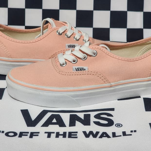 반스 어센틱 핑크 230mm