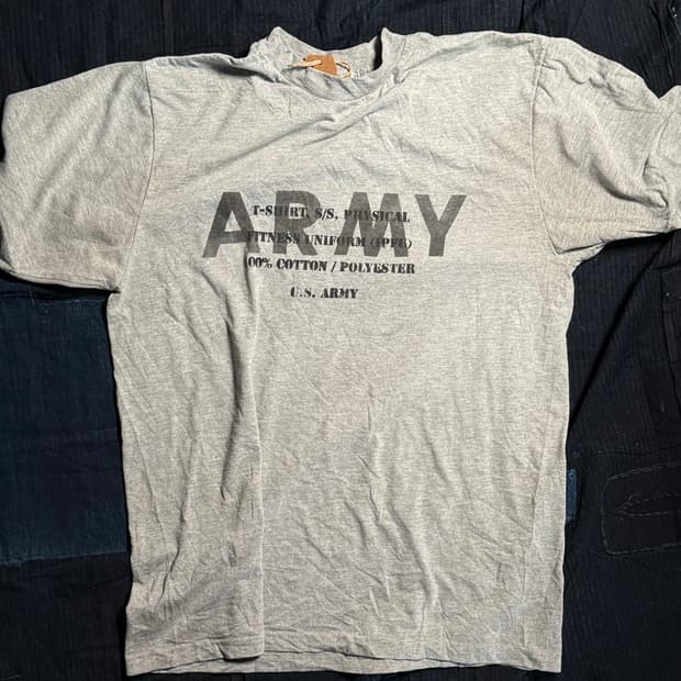 US Army 'Spec.' 스텐실 IPFU 티셔츠 M