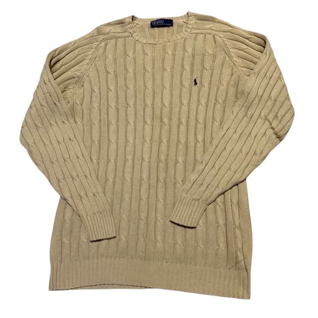 폴로 랄프로렌 케이블 니트 