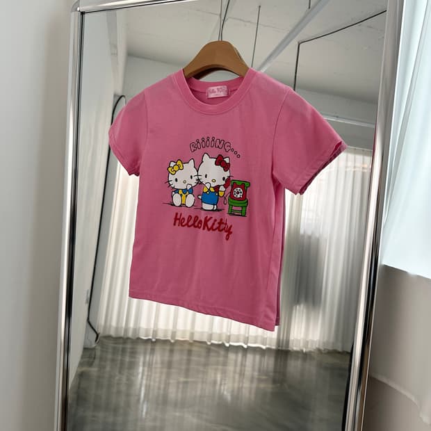 Hello Kitty Baby T 헬로키티 베이비 산리오 Y2K 반팔