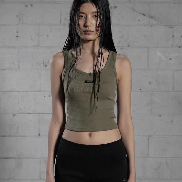 보헤미안서울 베이직 슬리브리스 카키