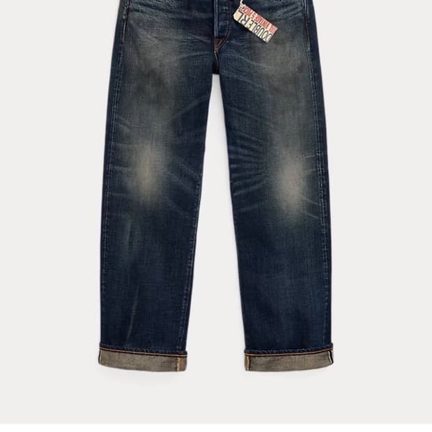 RRL 빈티지 파이브포켓 기빈스 진 31/30