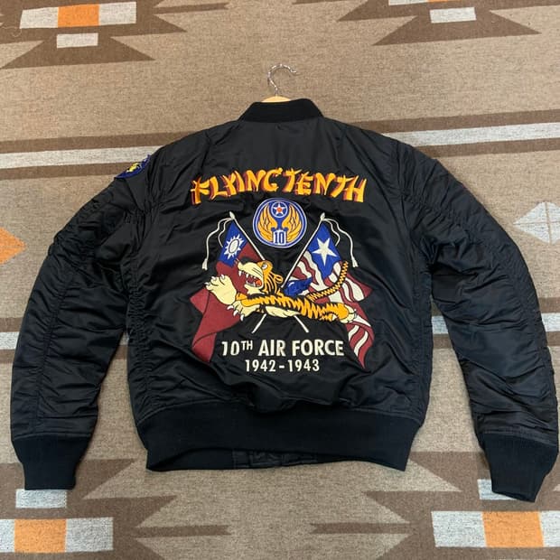 새상품)Schott 쇼트 Ma-1 플라잉타이거 자켓 M