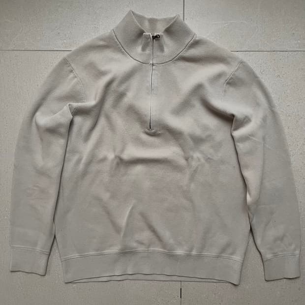 유니클로 메리노 울 하프집업