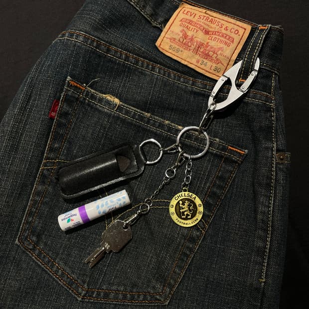 CHELSEA point keyring