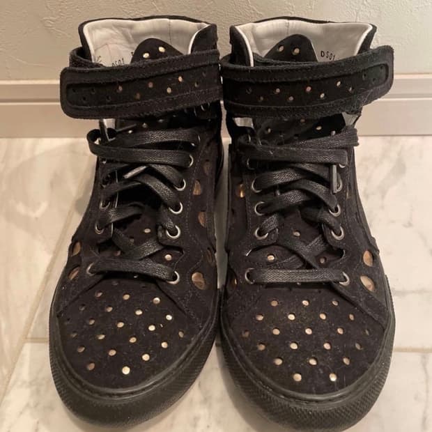 [꼼데가르송이야 뭐야] 피에르 하디 땡땡이 하이탑