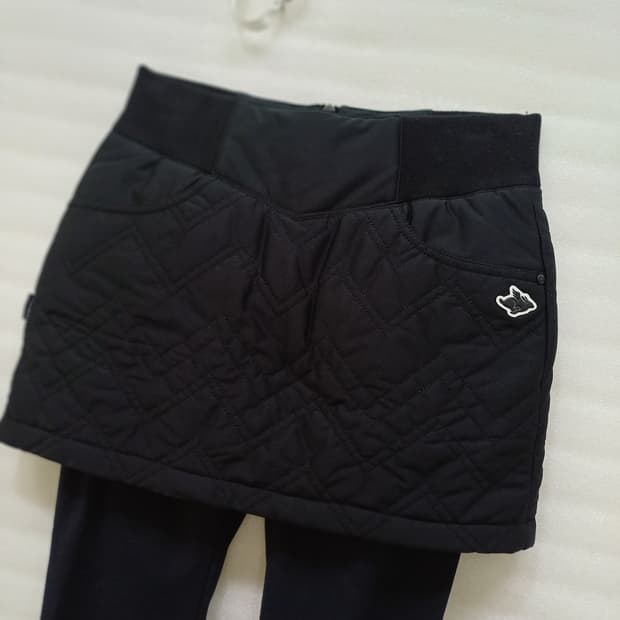 파리게이츠 골프 패딩 치마 기모 레깅스 여성 XXS 거의새것 사랑봉봉