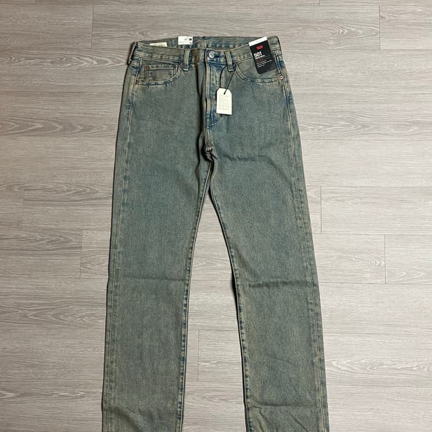 (국내미발매,새상품) 리바이스 501 스트레이트 데님 프리미엄 라인 청바