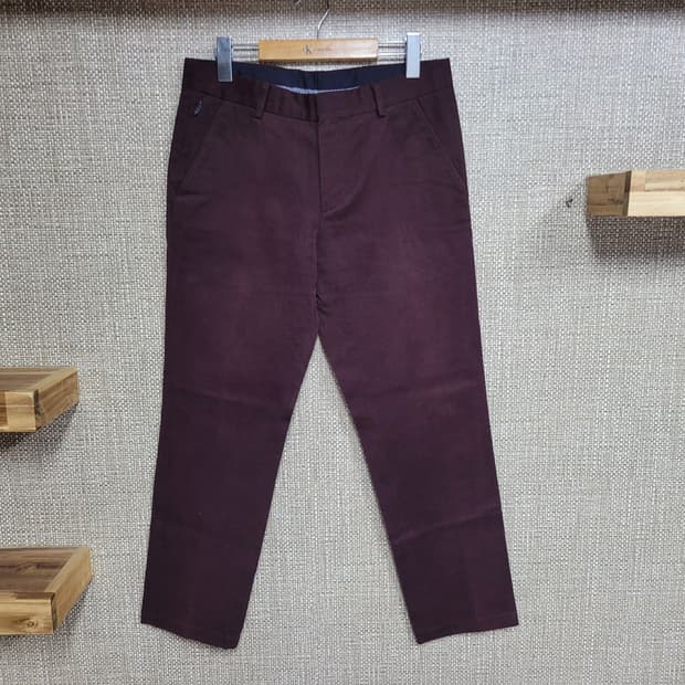 32인치 커스텀멜로우 면바지 