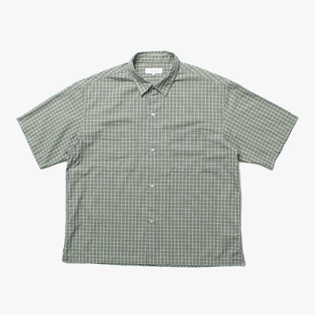  BEAMS "Green Check Shirts"