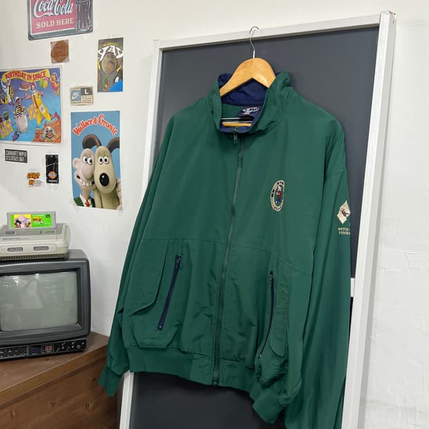 American Vintage USA 스타벅스 패치 바람막이