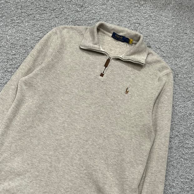 [95] 폴로 랄프로렌 신형 반집업 니트