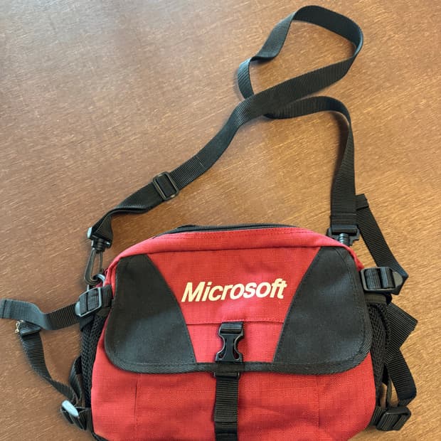 마이크로 소프트 힙색 크로스백