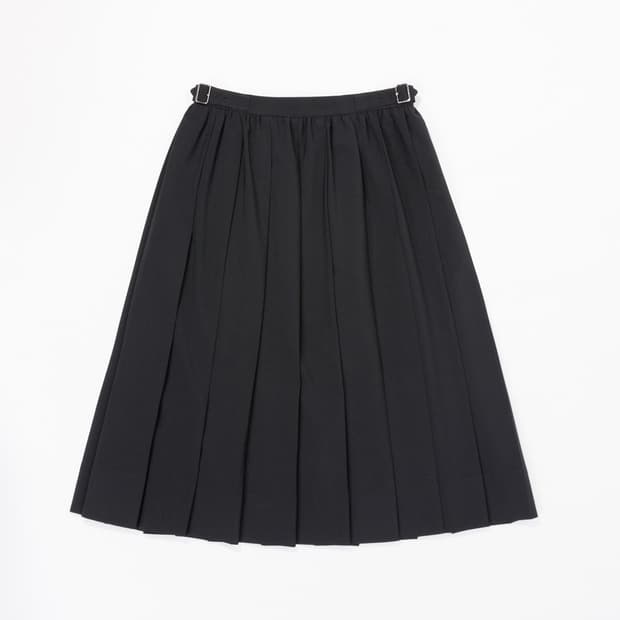MOMMY PLEATS SKIRT (BLACK)