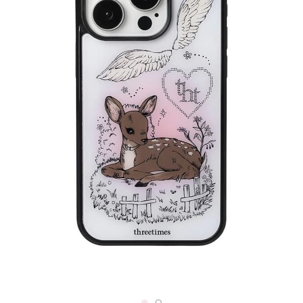 쓰리타임즈 아이폰 16 플러스 케이스 sleepy bambi 슬리피 밤비