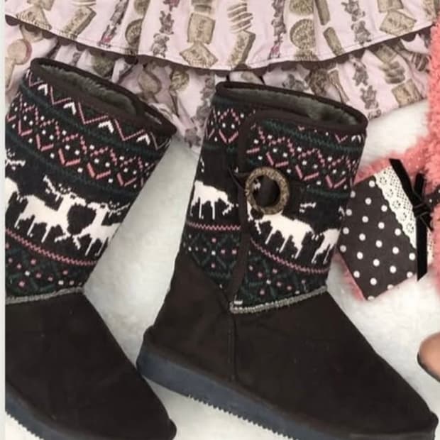 일본빈티지 노르딕 다크초코 어그부츠