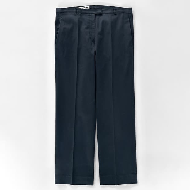 00s 질샌더 미니멀 테일러드 팬츠