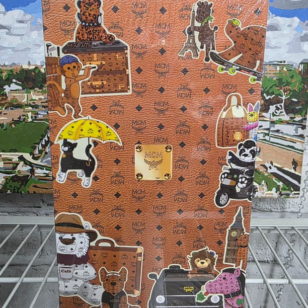 MCM 스티커 박스 ZOO 동물캐릭터 스티커 굿즈 YB56