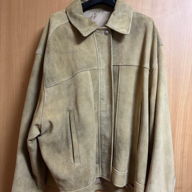 인도산 염소 스웨이드 자켓