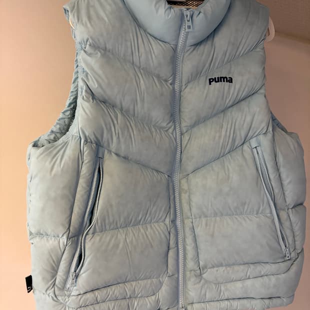 푸마 패딩조끼