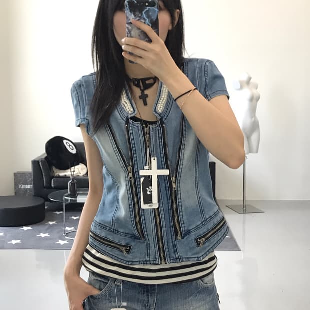 Jpn denim detail jacket