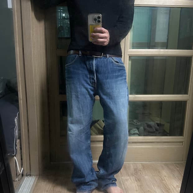 (36) Levi's 리바이스 501 빈티지 데님팬츠