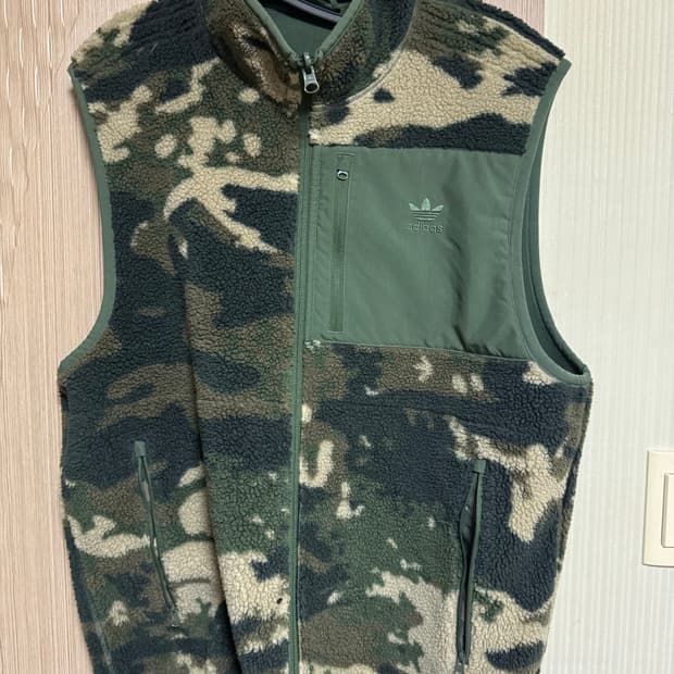 아디다스 리버시블 조끼 M