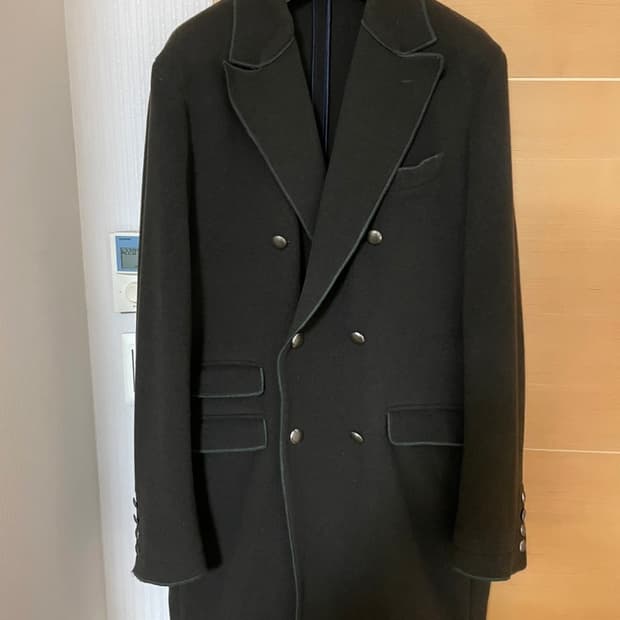 쇼엔텔 캄파넬라 카키 더블코트 52