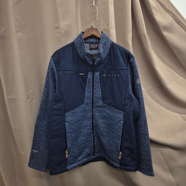 밀레 기모 풀집업 자켓 110