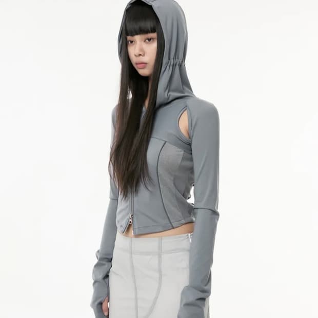 [미착용] 플레어업 19.Division 후드집업(FL-111_Gray)