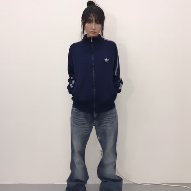 90’s Adidas W.Germany Tracktop Navy