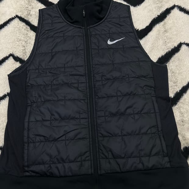 [여성L]나이키 우먼 써마핏 런닝 베스트/블랙