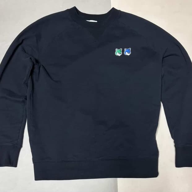 메종키츠네 맨투맨(정품)