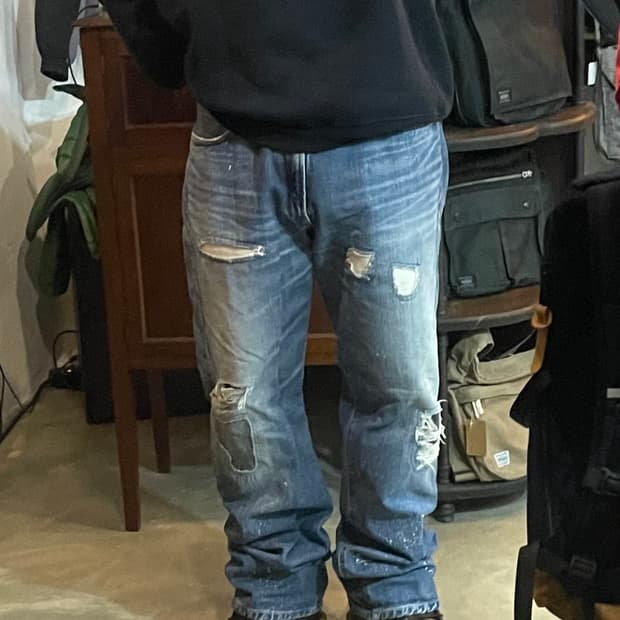 에드윈 made in japan 셀비지 데님 505x 34x34