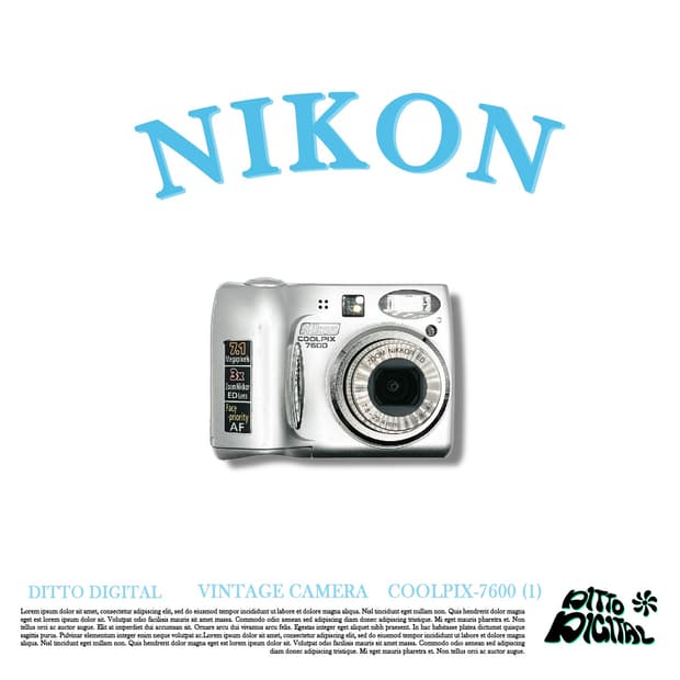Nikon Coolpix 7600디카 