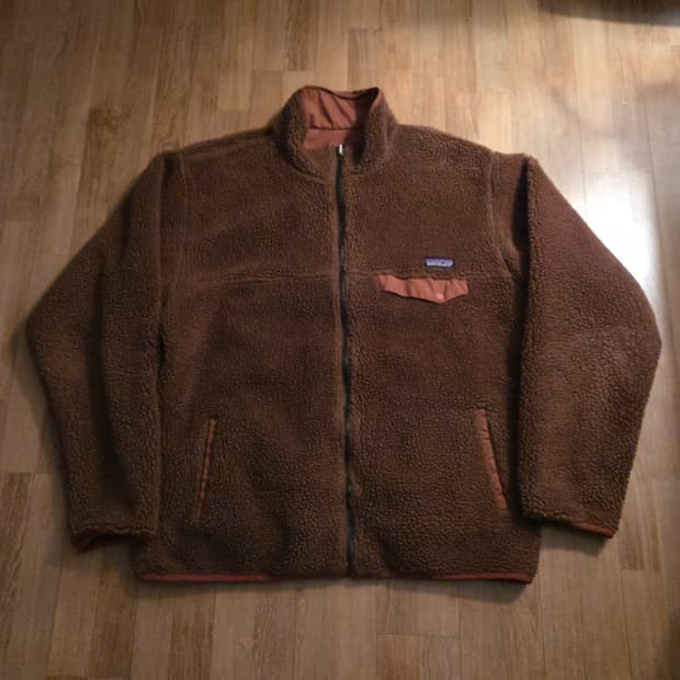 (L)파타고니아 글리세이드 브라운 리버시블 신칠라