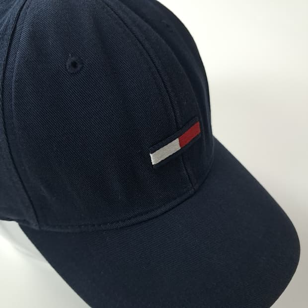 CK350 타미힐피거 90s 대만판 다크네이비 볼캡 모자
